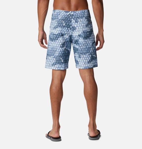 Columbia PFG Offshore Shorts Light blue For Men's NZ86905 New Zealand